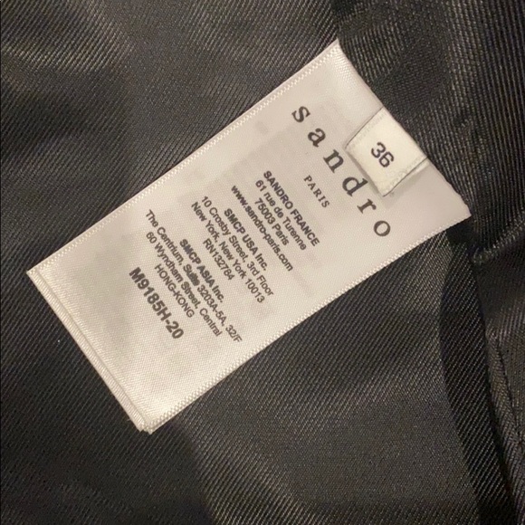 Sandro Wool Coat in size 36 - Picture 5 of 7